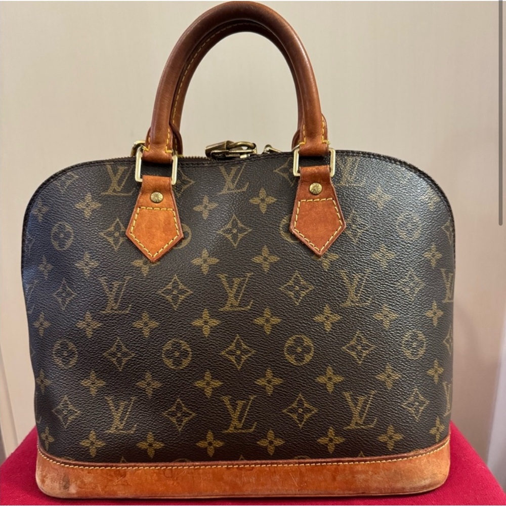 Vintage Louis Vuitton Monogram Canvas Handbag